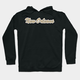 Football Fan of New Orleans Hoodie